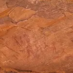Ancient rock art in Tadrart Rouge