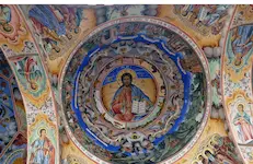Frescoes at Rila Monastery