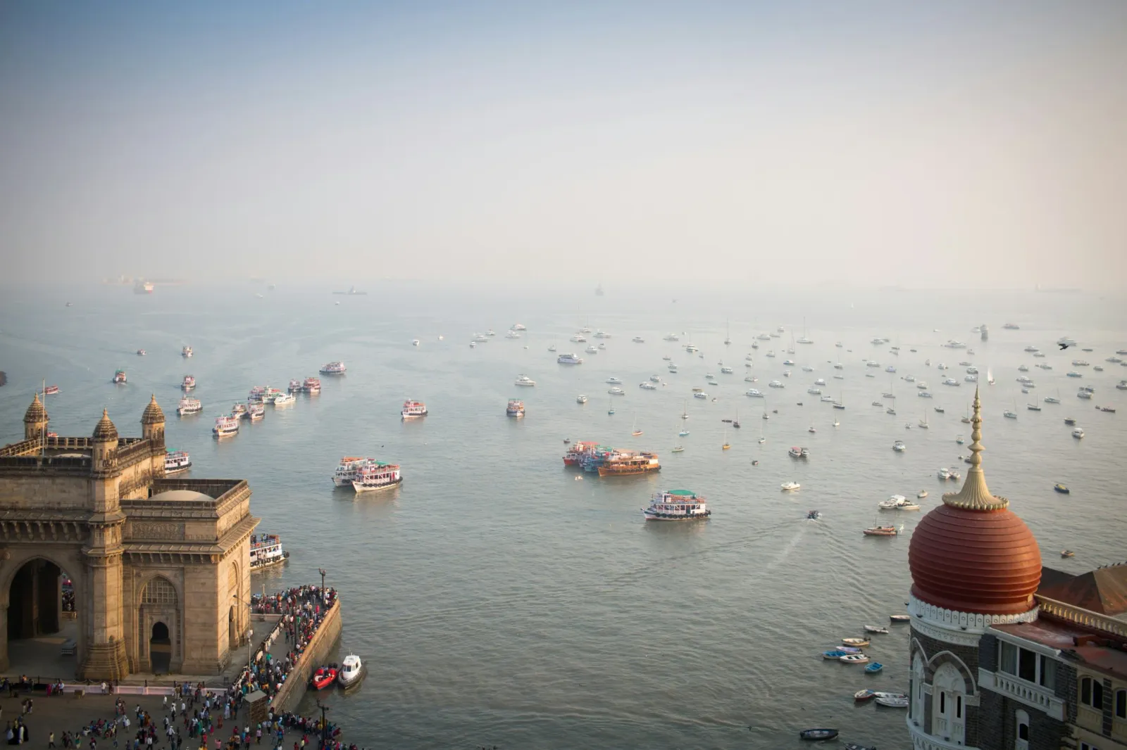 The Gateway of India on the Mumbai waterfront